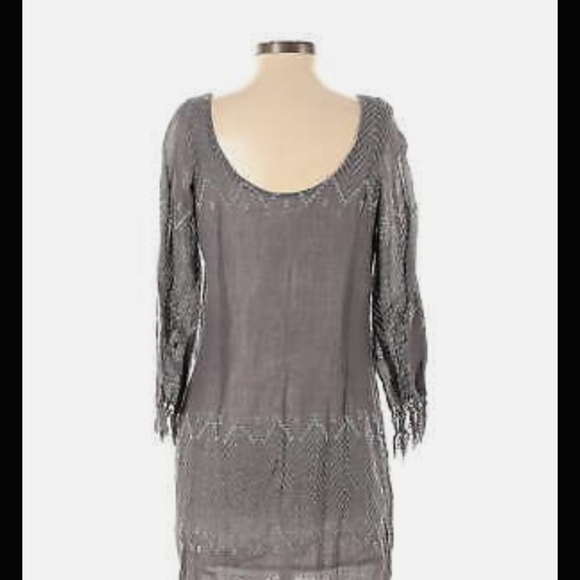 NWT Raven + Lily Women Gray Casual Dress Small - Picture 5 of 5
